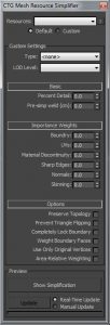 Mesh Resource Simplifier